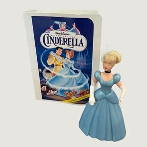 Vintage 1995 Disney Cinderella Masterpiece Collection McDonald's Toy with Case